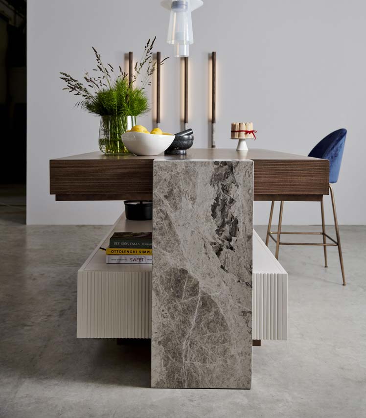 Lago Living - Pepe Kitchen - Zafferano collection detail