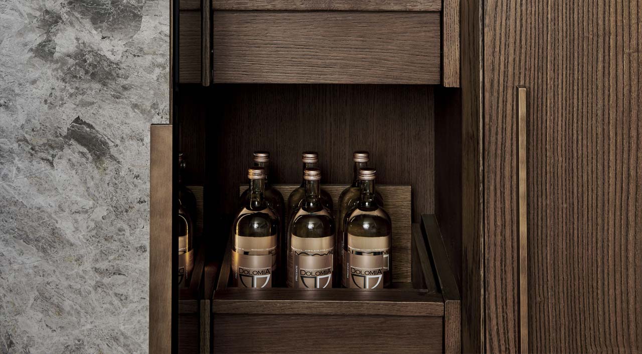 Lago Living - Pepe Kitchen - Zafferano collection detail